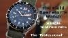Sangin Instruments Kinetic Ii K2 Pilot Matte Watch With Compass & Zulualpha Band